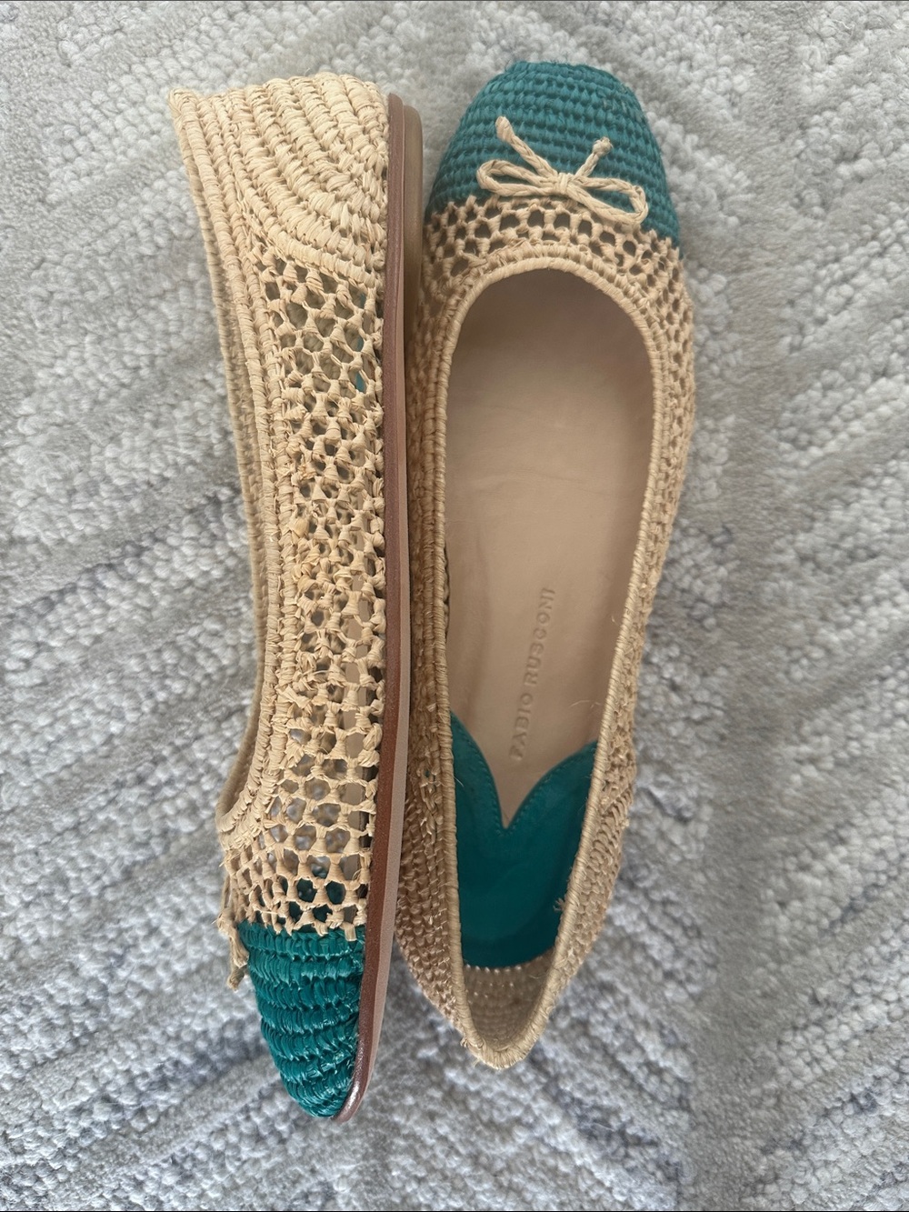 Fabio Rusconi Amina Woven Flat- NIB